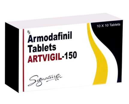 Artvigil 150mg Armodafinil Tablet | Uses, Dosage, Price, Side Effects | Sleepcarepills.com